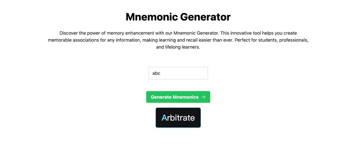 Mnemonic Device Generator Helps You Remember Complex Information Fast